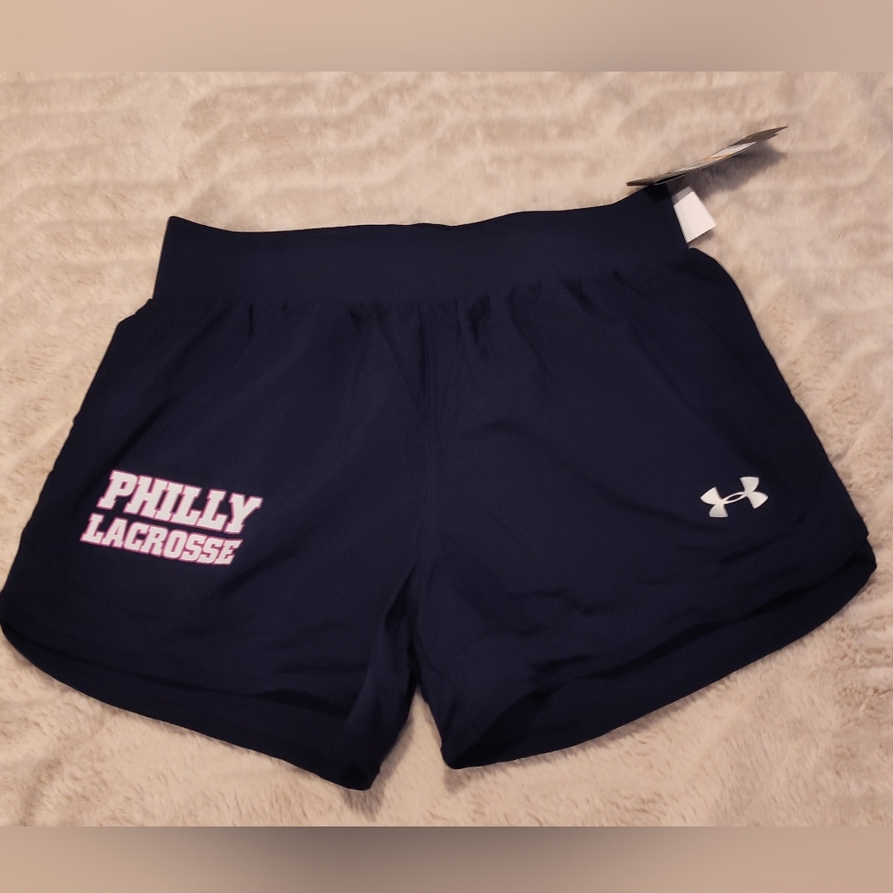 NWT! Under Armour Philly Lacrosse Athletic Shorts Sz Small